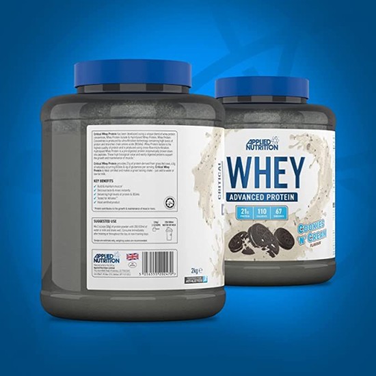 Applied Nutrition Critical Whey 2000gr + ΔΩΡΟ Shaker Applied Nutrition