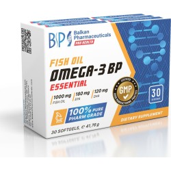 Balkan Pharmaceuticals Omega 3-BP Essential 1000mg 30 μαλακές κάψουλες