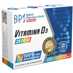 Balkan Vitamin D3 2500 UI 30caps