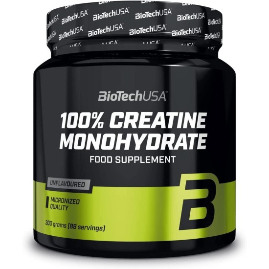 BiotechUSA 100% Creatine Monohydrate (300 gr)