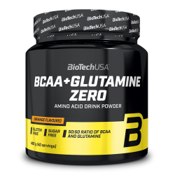 BioTech USA BCAA + Glutamine Zero 480gr - Orange
