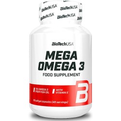 BioTech USA Mega Omega 3 90 Caps