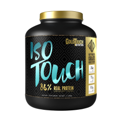 Premium Iso Touch 86% (2Kg) Καθαρή Πρωτεΐνη - GoldTouch Nutrition - Belgium Chocolate + ΔΩΡΟ GOLDTOUCH SHAKER