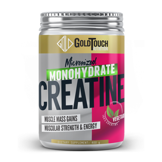GoldTouch Nutrition Creatine Monohydrate-mesh 200 (400g) + ΔΩΡΟ Goldtouch Nutrition Protein Bar 70gr Γεύση Σοκολάτα 