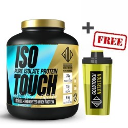 GoldTouch Nutrition Premium Iso Touch 86% Protein (2kg) + ΔΩΡΟ GOLDTOUCH SHAKER