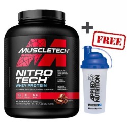 Muscletech Nitrotech Performance Series 1800gr + ΔΩΡΟ Shaker Applied Nutrition