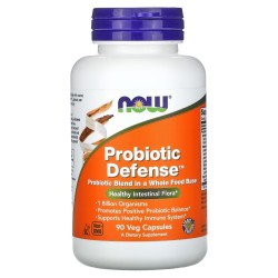 Now Foods Probiotic Defense - 90 χορτοφαγικές κάψουλες