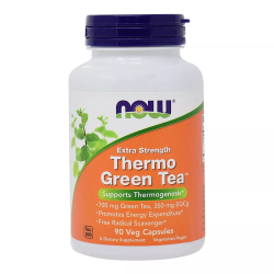 Now Foods Thermo Green Tea Υψηλής Περιεκτικότητας 700 mg - 90 Χορτοφαγικές Κάψουλες