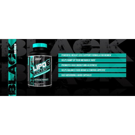 Nutrex Lipo-6 Black Hers Ultra Concentrate 60 κάψουλες