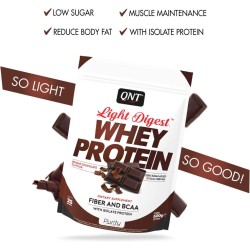 QNT Light Digest™ WHEY PROTEIN 500g - Belgian Chocolate