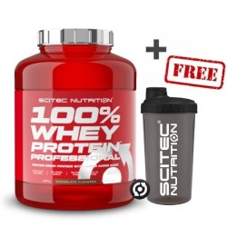 Scitec Nutrition 100% Whey Protein Professional 2350gr - Chocolate + ΔΩΡΟ Scitec Nutrition Shaker 700 ml