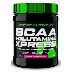 Scitec Nutrition BCAA + Glutamine Xpress 300gr - Bubble Gum