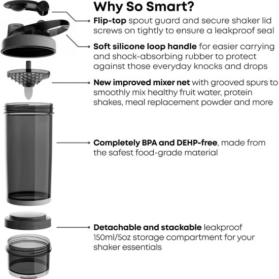 Smart Shake Shaker Revive Camo Black 750ml
