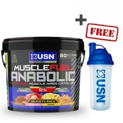USN Muscle Fuel Anabolic 4kg Variety Pack + ΔΩΡΟ USN SHAKER