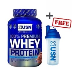 USN Whey Protein Premium 2.28kg + ΔΩΡΟ USN SHAKER