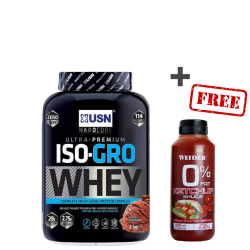 USN Iso Gro Whey 2kg Chocolate + ΔΩΡΟ KETCHUP SAUCE