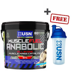 USN Muscle Fuel Anabolic 4kg Cookies Cream + ΔΩΡΟ USN SHAKER