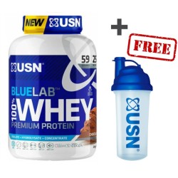 USN BlueLab 100% Whey Premium Protein 2kg Wheytella + ΔΩΡΟ USN SHAKER