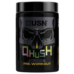 USN Qhush Black Pre-Workout 220g Frosted Lemon