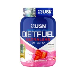 USN Meal Replacement Shake DietFuel UltraLean 1000gr με Γεύση Φράουλα