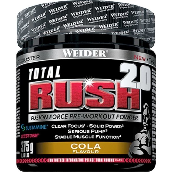Weider Total Rush 2.0 375gr Cola
