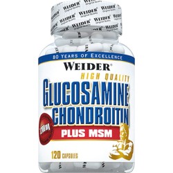 Weider Glucosamine-Chondroitin + MSM 120 Caps