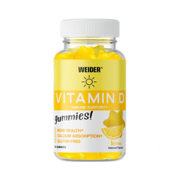 Weider Vitamin D Λεμόνι 50 Ζελεδάκια