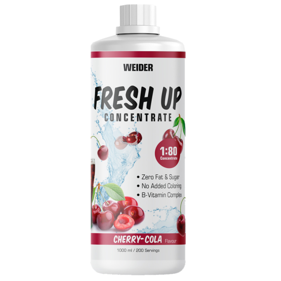 Weider Fresh Up Concentrate Chery-Cola 1000ml