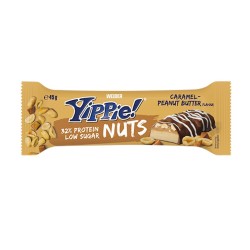 Weider Yippie Μπάρα με 32% Πρωτεΐνη & Γεύση Caramel Peanut Butter 45gr